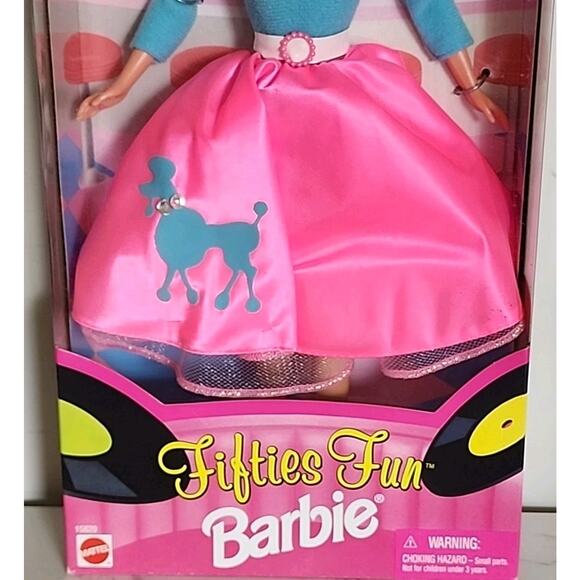 Vtg 1996 Fifties Fun Barbie Doll Special Ed. Mattel New In Box Blonde 15820 NRFB - Picture 3 of 7
